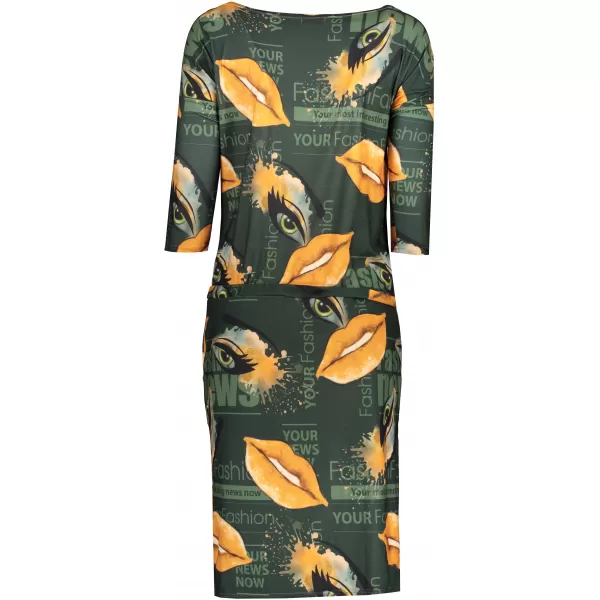  Kleid NUMOCO A13-123 GRÜN 