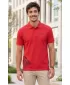 Herren-T-Shirt mit Kragen ALTISPORT ALM013203 ROT