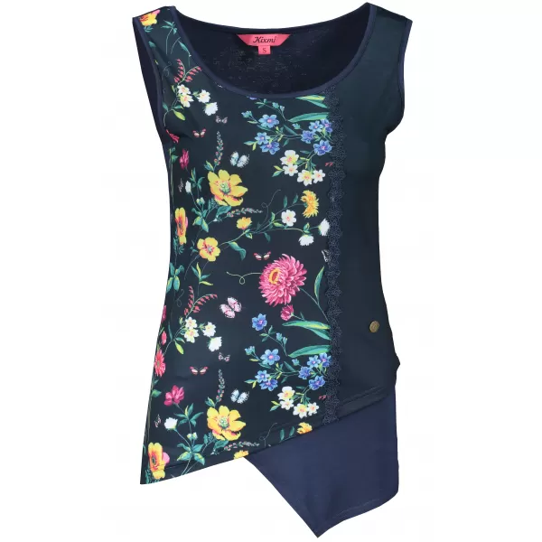  Damen-Tanktop KIXMI LAURA DUNKELBLAU 