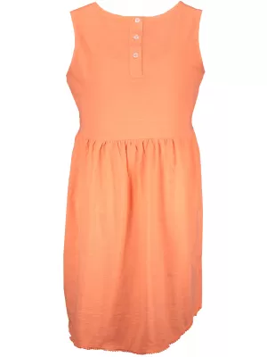 Mädchenkleid ALPINE PRO GUSTO KSKT105 ORANGE