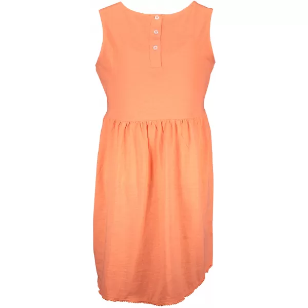  Mädchenkleid ALPINE PRO GUSTO KSKT105 ORANGE 