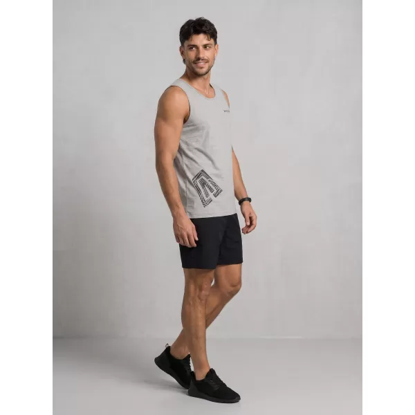  Herren-Tanktop ALTISPORT ALM013142 DUNKELGRAUE HIGHLIGHTS 