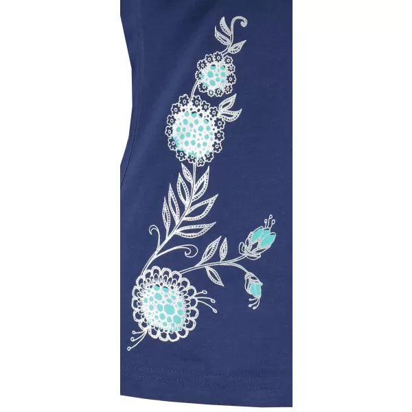  Damen-T-Shirt ALTISPORT ALW055122 MITTERNACHTSBLAU 
