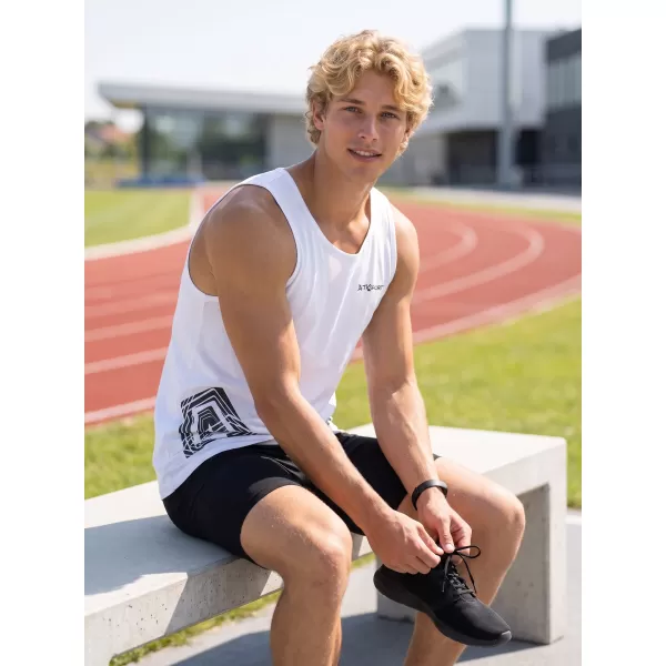  Herren-Tanktop ALTISPORT ALM013142 WEIß 