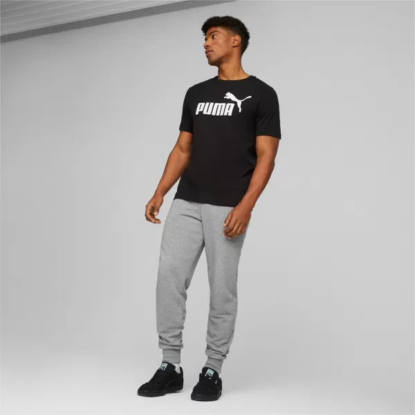  Herren-T-Shirt PUMA ESS LOGO TEE PUMA SCHWARZ 