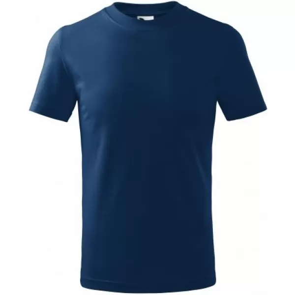  Kinder-T-Shirt MALFINI BASIC 138 MITTERNACHTSBLAU 