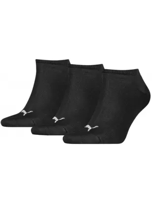 Socken PUMA SNEAKER PLAIN 3P SCHWARZ