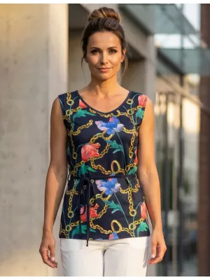 Damen-Tanktop KIXMI LANGLEY DUNKELBLAU