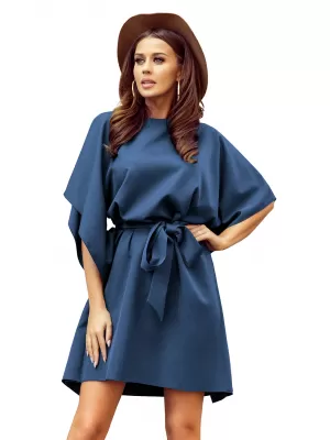 Kleid NUMOCO SOFIA A287-7 BLAU