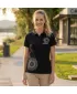 Damen-T-Shirt mit Kragen ALTISPORT ALW024210 NAVY BLAU