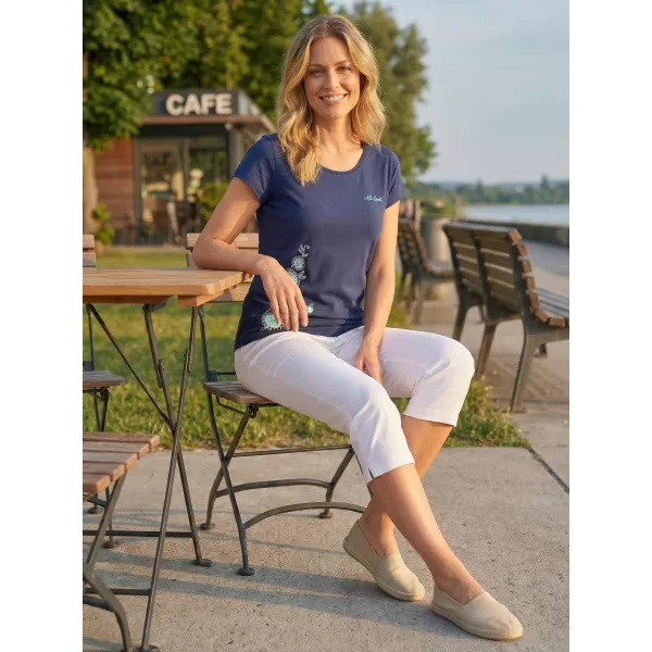  Damen-T-Shirt ALTISPORT ALW055122 MITTERNACHTSBLAU 