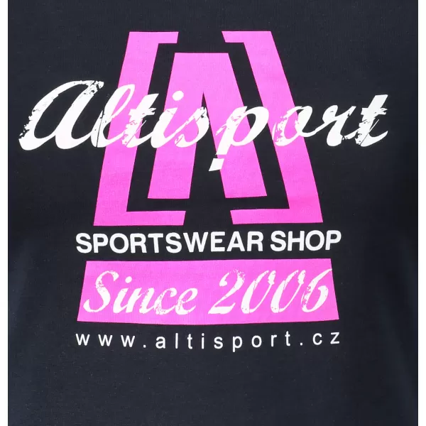  Damen-T-Shirt ALTISPORT ALW047122 MARINEBLAU/ROSA 