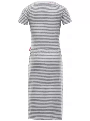 Mädchenkleid ALPINE PRO TRANGO KSKT084 HELLGRAU