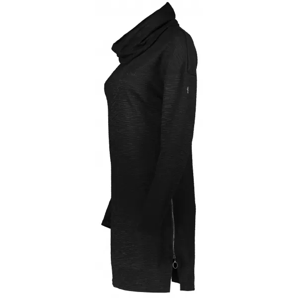  Erweitertes Damen-Sweatshirt KIXMI LUCKY SCHWARZ 