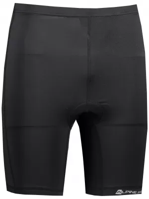 Herrenboxer mit einem Fahrradeinsatz ALPINE PRO CYCL MUNT041 SCHWARZ