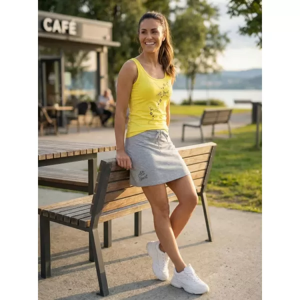  Dámské tílko ALTISPORT CARRYOVER ALW009136 CITRÓNOVÁ 