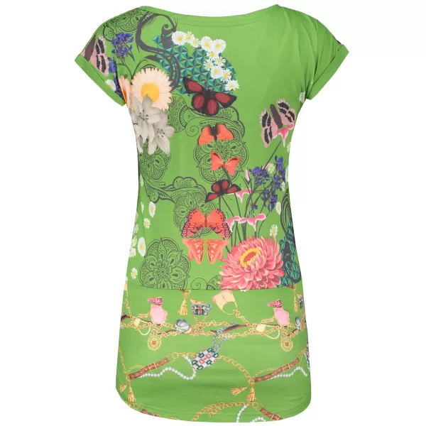  Damen-T-Shirt KIXMI LAILA GRÜN 