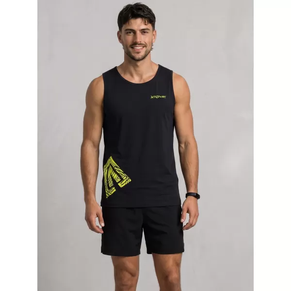  Herren-Tanktop ALTISPORT ALM013142 NAVY BLAU 