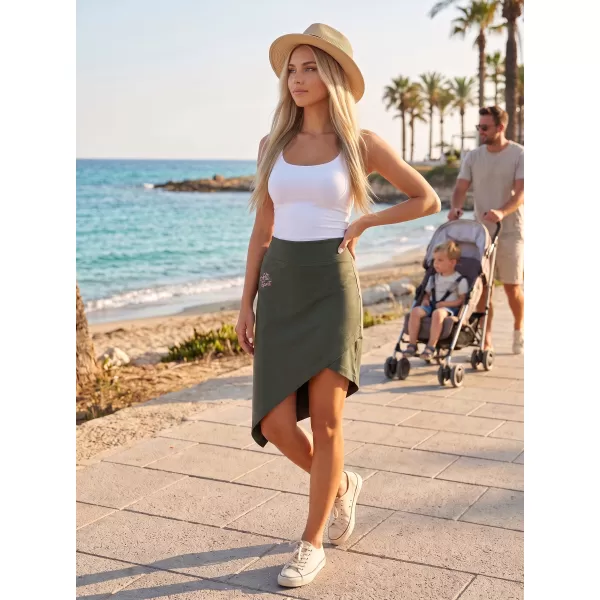  Damenrock ALTISPORT LARCA LSKT347 GRÜN 