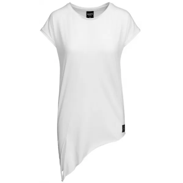  Frauen t -Shirt mit kurzen Ärmeln SAM 73 MOLLY WT 817 WEIß 