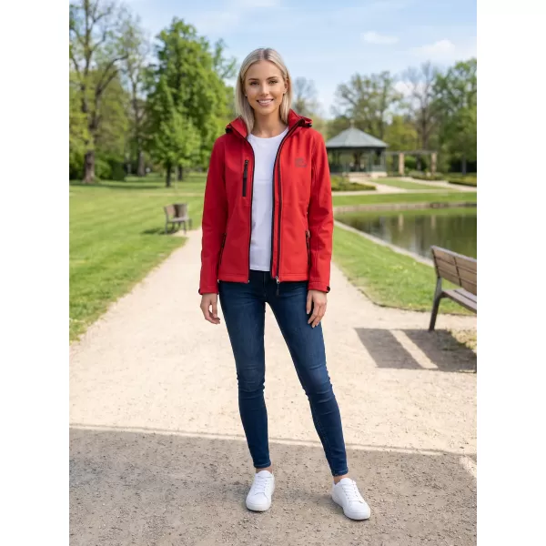 Softshelljacke für Damen ALTISPORT ALW056521 ROT 