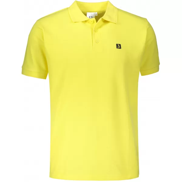  Pánské triko s límečkem ALTISPORT CARRYOVER ALM065203 CITRÓNOVÁ 