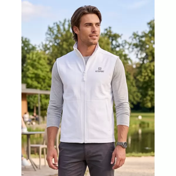  Herren-Softshellweste ALTISPORT ALM006517 WEIß 