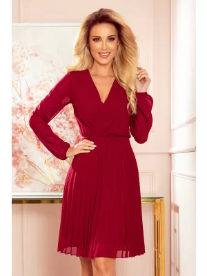 Kleid NUMOCO ISABELLE A313-8 ROTWEIN