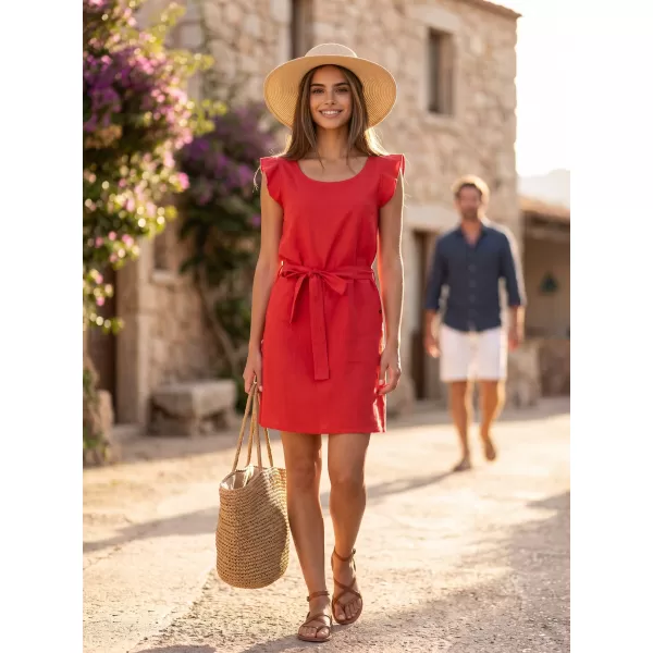  Kleid KIXMI LESLIE ROT 