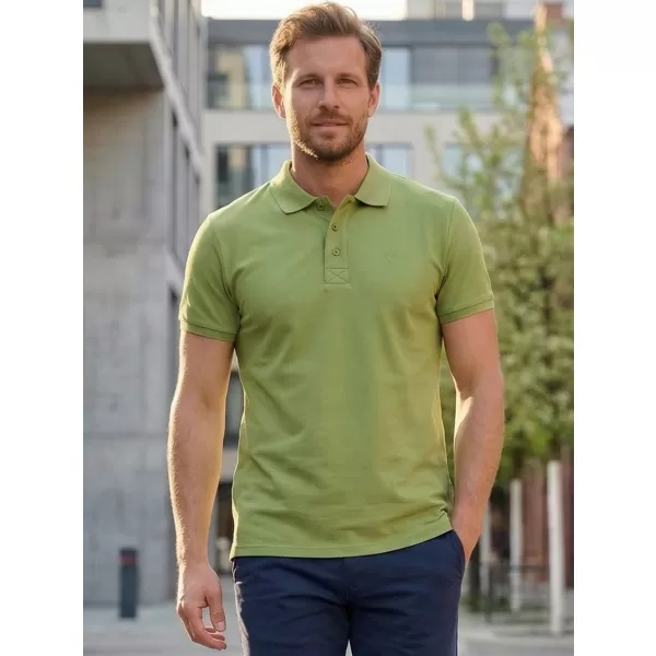  Herren-T-Shirt KIXMI LOUIS GRÜN 