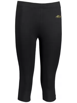 3/4-Leggings für Damen ALTISPORT DAYIA LPAT529 SCHWARZ