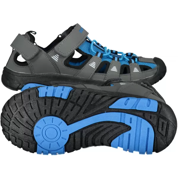  Jungensandalen SAM 73 SEBBO KBTT295 GRAU/BLAU 