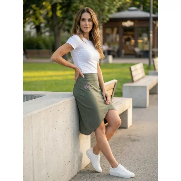  Damenrock ALTISPORT LARCA LSKT347 GRÜN 