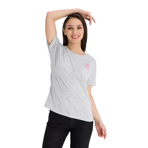 Frauen t -Shirt mit kurzen Ärmeln SAM 73 SIAN WT 820 GRAU 