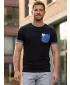 Herren-T-Shirt KIXMI LARKIN SCHWARZ