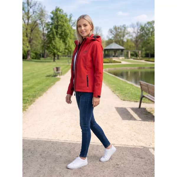  Softshelljacke für Damen ALTISPORT ALW056521 ROT 