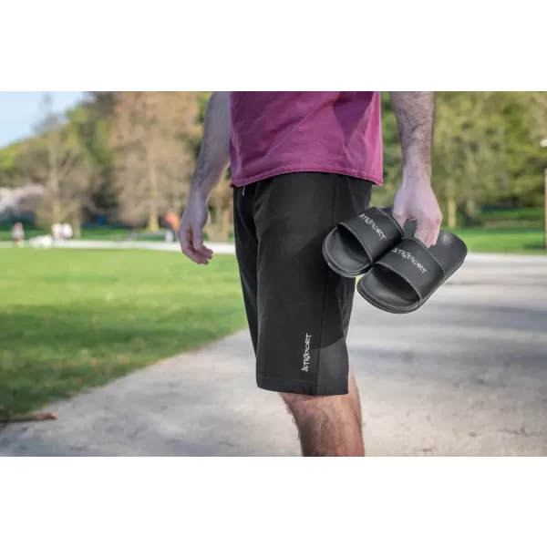  Herrenhausschuhe ALTISPORT MELOT MBTT264 SCHWARZ 