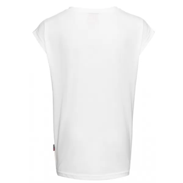  Girl's T -Shirt mit kurzen Ärmeln SAM 73 FREYA GT 550 WEIß 