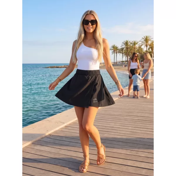  Sportrock für Damen ALTISPORT OMENA LSKT348 SCHWARZ 