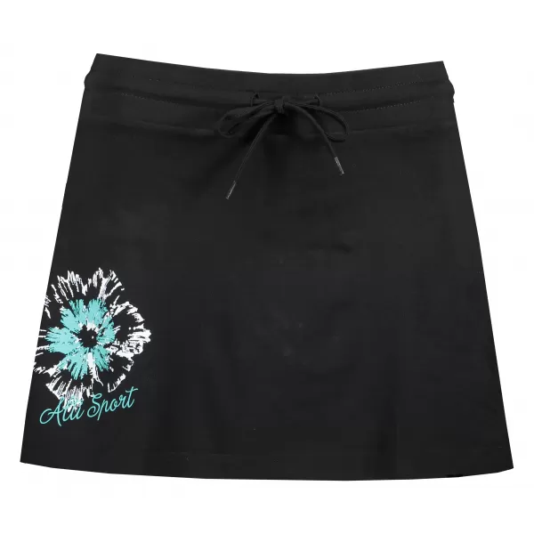  Damenrock ALTISPORT ALW016604 SCHWARZ UND BLAU 