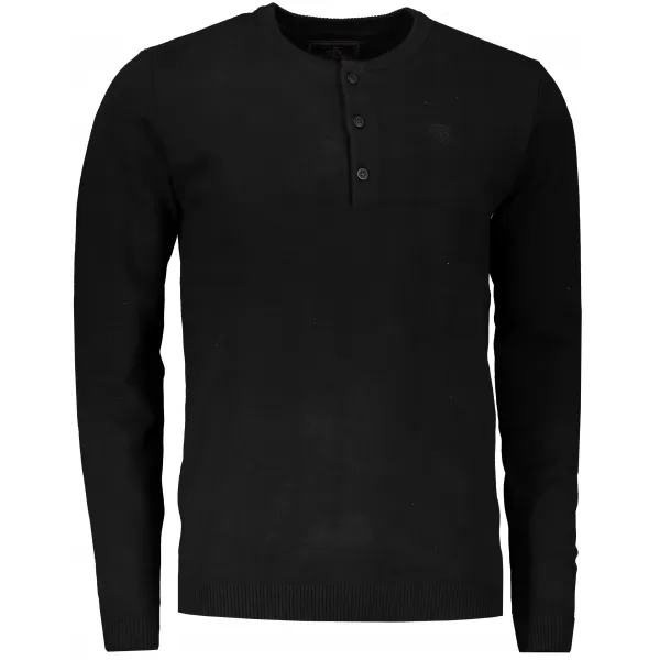  Herrenpullover KIXMI LAMONT SCHWARZ 