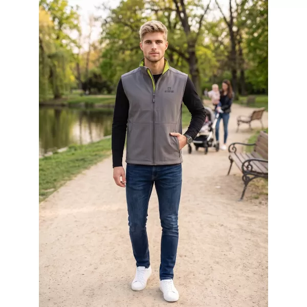  Herren-Softshellweste ALTISPORT ALM006517 STAHLGRAU 