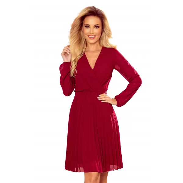  Kleid NUMOCO ISABELLE A313-8 ROTWEIN 