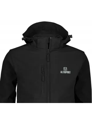 Herren-Softshelljacke ALTISPORT ALM006522 SCHWARZ