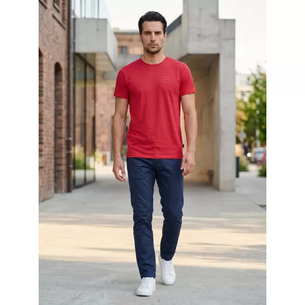  Herren t -Shirt mit kurzen Ärmeln SAM 73 TOBIAS MT 776 ROT 