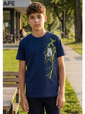 Kinder-T-Shirt ALTISPORT ALK027138 MITTERNACHTSBLAU