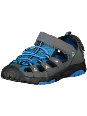Jungensandalen SAM 73 SEBBO KBTT295 GRAU/BLAU