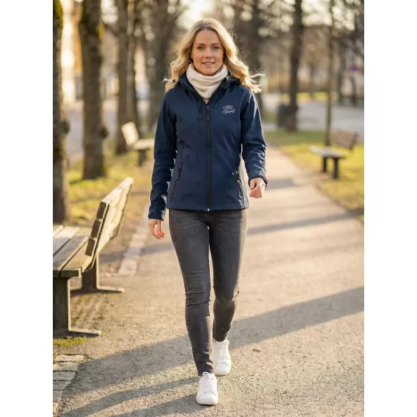  Softshelljacke für Damen ALTISPORT ALW056521 NAVY BLAU 