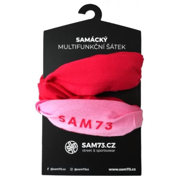  Multifunktionaler Schal SAM 73 MORELIA UN 103 ROSA 
