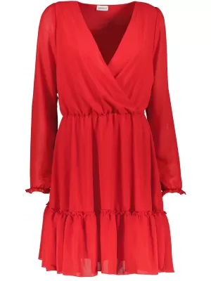 Kleid NUMOCO LAUREN A329-2 ROT